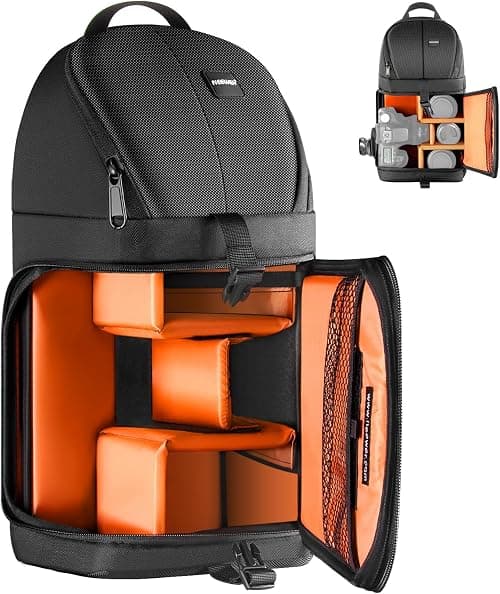 Neewer Professional Camera Sling Backpack for Nikon Canon Sony and Other DSLR and Lens, Tripod, Other Accessories, Waterproof and Anti-Tear Bag with Padded Partitions على Amazon.ae - متتبع الأسعار