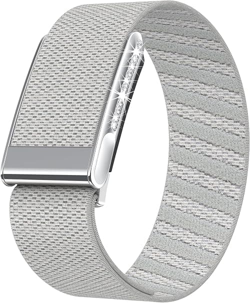VeveXiao Nylon Loop Strap Compatible With Whoop 5 | Whoop 5.0 MG Band, Breathable Sports Strap Sweat Absorption Band with Bling Diamond Metal Frame Connector for Men Women on Amazon.ae - Price Tracker