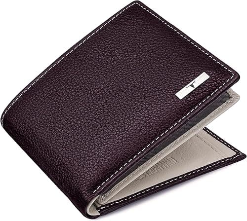 URBAN FOREST Kyle Leather Wallet for Men, Brown/Sand, 11 cm x 9 cm x 1.5 cm, Classic on Amazon.ae - Price Tracker