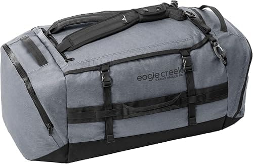 Eagle Creek Cargo Hauler Foldable Travel Duffel Bag Durable Waterproof with Hidden Straps, U Lid and Quick Access End Pockets على Amazon.ae - متتبع الأسعار