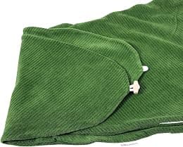 HOBEA-Germany Nursing Pillow Cover for Nursing Pillow 190 cm Designs (Cord Moss Green) - Best Deal Finder