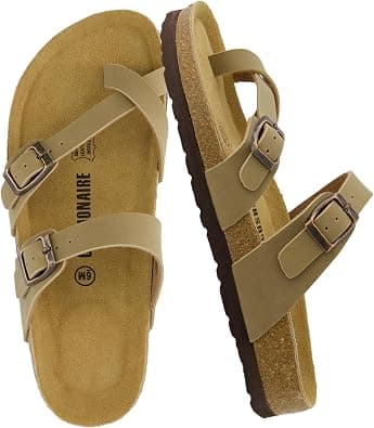 Women's Cushionaire Luna Cork footbed Sandal with +Comfort on Amazon.ae - Price Tracker