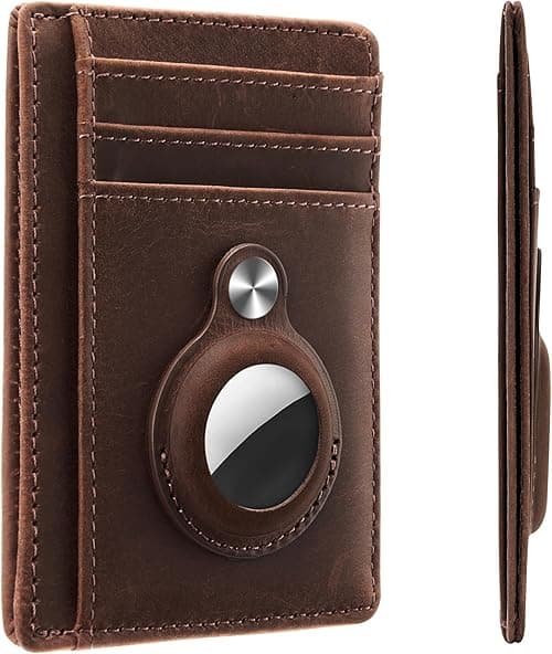 Hawanik Slim Minimalist Front Pocket Wallet with Built-in Case Holder for AirTag on Amazon.ae - Price Tracker
