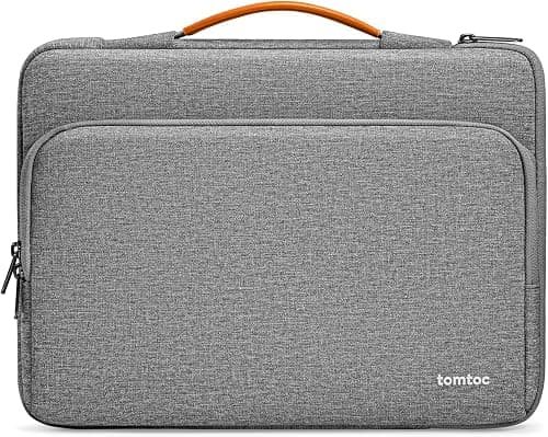 tomtoc 360° Protective Laptop Case Bag for 13-inch New MacBook Air M5/A3449 | M4/A3240, M3/A3113, M2/A2681 M1/A2337, 13“ MacBook Neo/Pro, iPad Pro M5 & iPad Air M4, Water-Resistant Carrying Sleeve Bag on Amazon.ae - Price Tracker