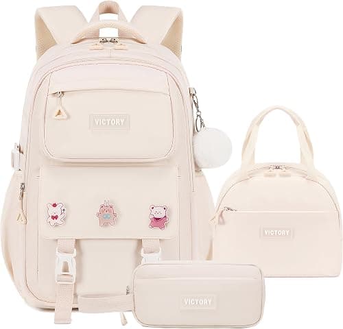 Backpack for Girls, Waterproof Kids Backpacks School Bag Toddler Bookbags Cute Travel Daypack on Amazon.ae - Price Tracker