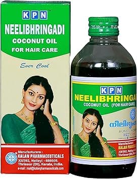 200ml Neelibhringadi Hair Oil Hair Loss uses amla indigo brahmi coconut by KPN on Amazon.ae - Price Tracker
