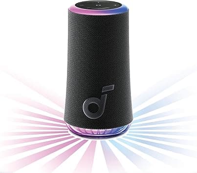 soundcore Glow Portable Speaker with 30W 360° Sound, Synchronized Radiant Light, 18H Playback, Customizable EQ and Light Show, and IP67 Waterproof - Amazon.ae Price Tracker