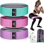 Resistance Bands, Exercise Workout Bands for Women and Men, 5 Set of Stretch Bands for Booty Legs, Pilates Flexbands - Best Deal Finder