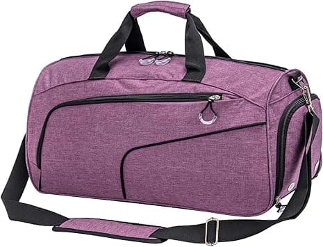 Kuston Sports Gym Bag with Shoes Compartment &Wet Pocket Gym Duffel Bag Overnight Bag for Men and Women on Amazon.ae - Price Tracker