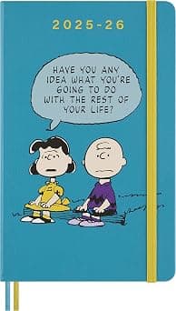 Moleskine 18 Month Peanuts Weekly Notebook Large Charlie & Lucy - Amazon.ae Price Tracker