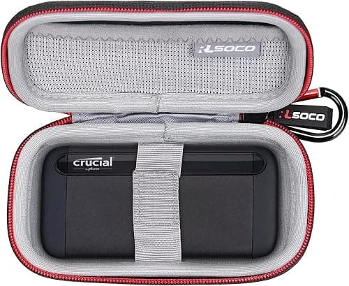 RLSOCO Hard Case for Crucial CT1000X8SSD9 X8 Portable SSD/SanDisk Extreme Portable SSD/WD 1TB My Passport Portable SSD on Amazon.ae - Price Tracker