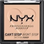 Nyx Professional Makeup Can'T Stop Won'T Stop Mattifying Powder, Matte Finish, Light Medium - Best Deal Finder