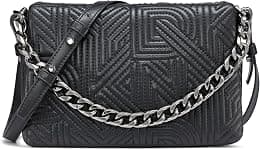 DKNY Womens Desiree Lg Flap Crossbody Handbag - Best Deal Finder