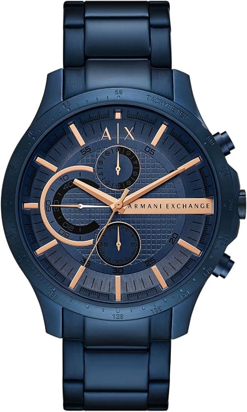 A|X Armani Exchange Chronograph Watch for Men; Men's Watch with Leather, Stainless Steel or Silicone Band on Amazon.ae - Price Tracker