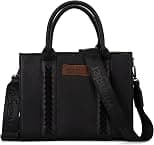 Montana West Women Wrangler Tote Bag for Women Zipper Shoulder Handbag Totes - Best Deal Finder