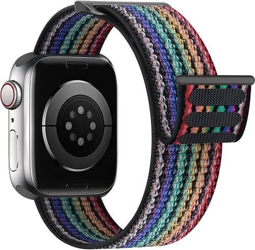 Yoohoo Milanese Loop for Apple Watch Straps 38mm 40mm 41mm 42mm 44mm 45mm 46mm 49mm Women Men,Adjustable Metal Band with Dual Magnetic Clasp for iWatch Series 11 10 9 8 7 6 5 4 3 SE3 Ultra3 على Amazon.ae - متتبع الأسعار