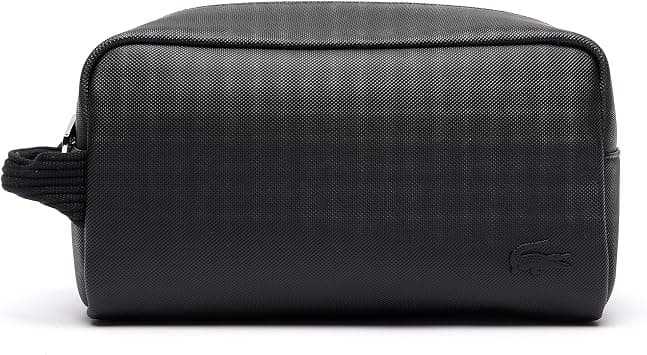 Lacoste Mens Classic Washbag Handbag, Black, One Size on Amazon - Best Deal Finder