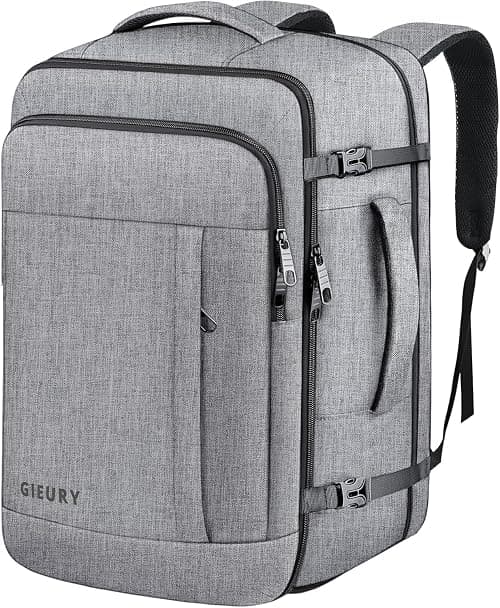 Gieury Carry On Backpack, 40-50L Travel Backpack, Expandable Luggage Backpack for Men & Women on Amazon.ae - Price Tracker