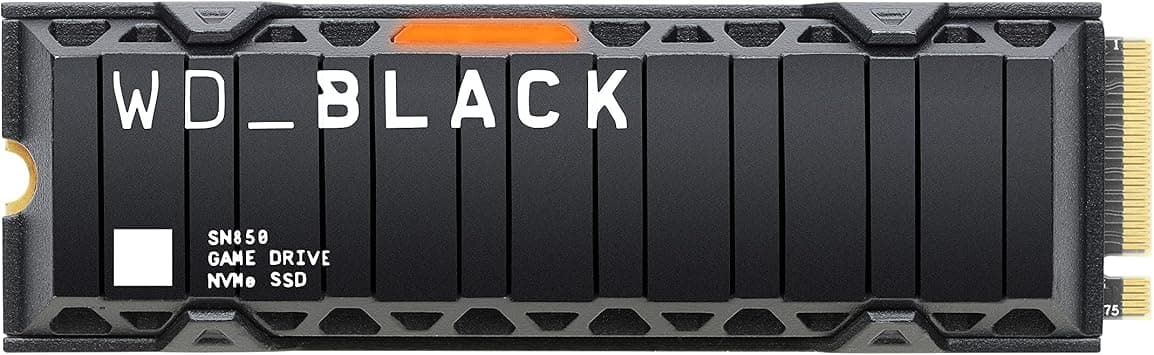 WD_BLACK SN850 500GB M.2 2280 PCIe Gen4 NVMe Gaming SSD with Heatsink - Works with PlayStation 5 up to 7000 MB/s read speed on Amazon.ae - Price Tracker