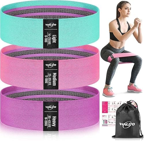 Fabric Resistance Bands for Legs and Glutes – Exercise Loop Bands for Yoga, Pilates, Rehabilitation, Fitness, Home Workouts, and Strength Training. on Amazon.ae - Price Tracker