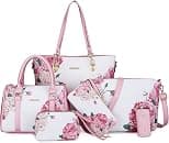 2E-youth womens Purses and Handbags Set tote handbag satchel shoulder bag purse - Best Deal Finder