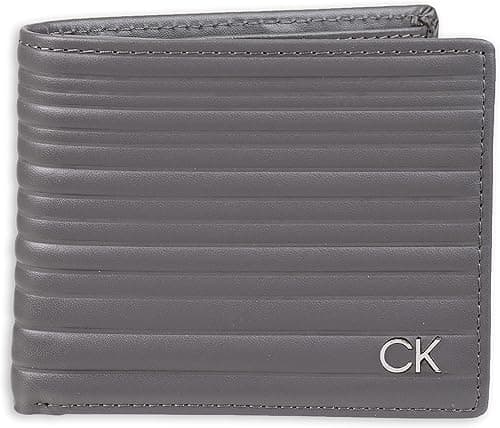 Calvin Klein Men's Leather RFID Minimalist Bifold Wallet on Amazon.ae - Price Tracker