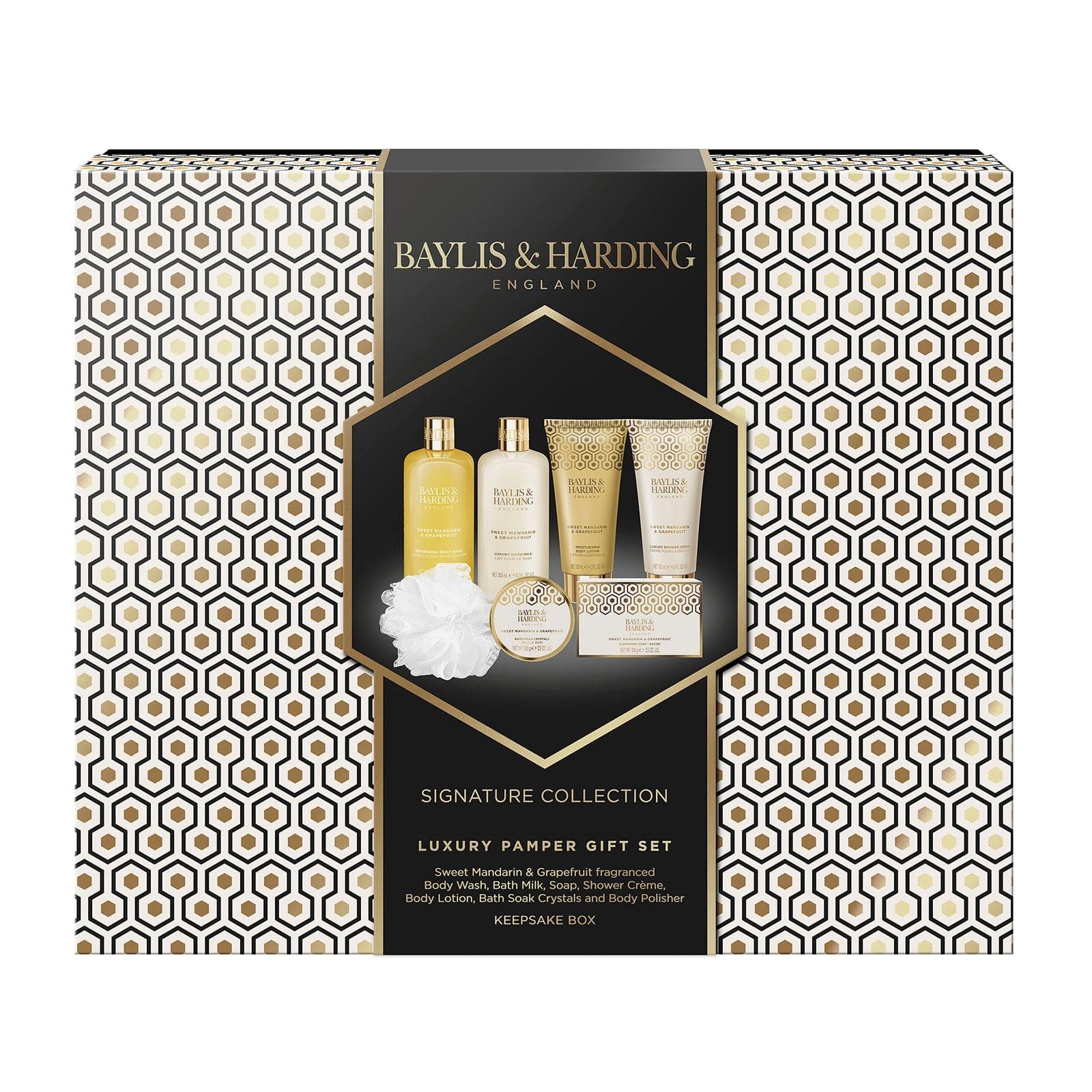 Baylis & Harding Sweet Mandarin & Grapefruit Luxury Pamper Gift Set for Women | Vegan Bath & Body Treats | Elegant Keepsake Box | Perfect Ramadan, Valentine’s, Mother’s, Women’s Day & Birthday Gift on Amazon.ae - Price Tracker