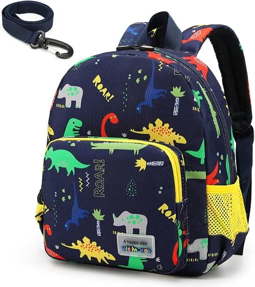 willikiva 3D Dinosaur Backpack Toddler Backpacks for Boys and Girls Kids Backpack Waterproof Preschool Safety Harness Leash on Amazon.ae - Price Tracker