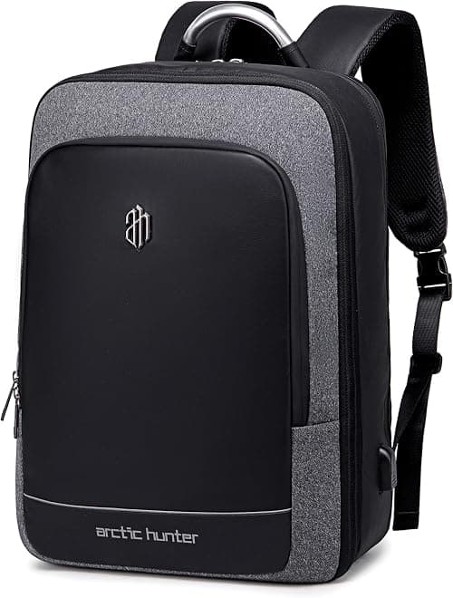 Arctic Hunter Expandable Travel Backpack Convertible Hand Carry bag with USB charging port with TSA friendly Opening laptop Bag for Unisex, B00227L on Amazon.ae - Price Tracker
