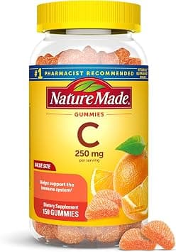 Nature Made - Vitamin C Adult Gummies For Immune System Support Tangerine 150 161710 - Best Deal Finder