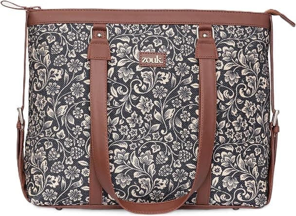 ZOUK Vegan Leather Women's Office Bag for 15.6 inch Laptop, MacBook on Amazon.ae - Price Tracker