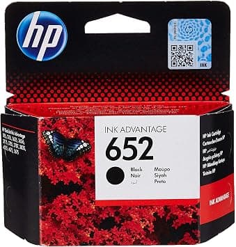 HP|HP 652 Black Original Ink Cartridge|Black|360 pages|HP DeskJet Ink Advantage 3775, 3788, 3789, 3790, 3835, 4535, 5075|F6V25AE. on Amazon.ae - Price Tracker