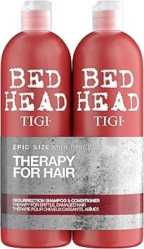 Bed Head TIGI by Urban Antidotes Resurrection Shampoo and Conditioner for Damaged Hair 2 x 750 ml, clean, 25 Ounce on Amazon.ae - Price Tracker