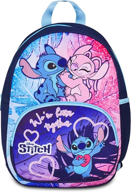 Seven Unisex Kids Zaino Small Lilo & Stitch Linea Asilo Lilo & Stitch Nursery Line Small Backpack على Amazon.ae - متتبع الأسعار