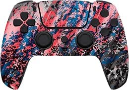 Custom Controllerzz Custom Wireless Controller Compatible with PS5 - Multiple Designs Available (Glacier Burn) - متتبع أسعار Amazon.sa