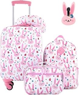 Travelers Club Unisex Kid's 5 Piece Luggage Travel Set - Best Deal Finder