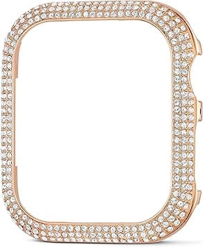 Swarovski Sparkling Smartwatch Case Compatible with Apple Watch Series 4 and 5, 40mm, Rose-Gold Tone on Amazon.ae - Price Tracker