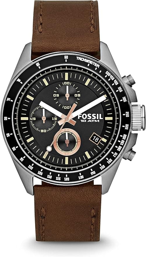 Fossil Decker Chronograph Black Dial Men's Watch-CH2885 on Amazon.ae - Price Tracker