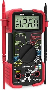 INNOVA 3320 Auto-Ranging Digital Multimeter, Red & Black - Amazon.ae Price Tracker