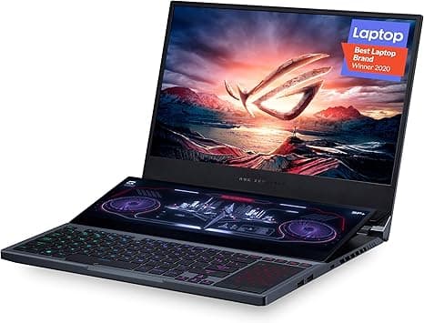 ASUS ROG Zephyrus Duo Gaming Laptop, 15.6" UHD 4K Gsync + Secondary Display, Core i9-10980HK, NVIDIA GeForce RTX 2080 Super, 32GB DDR4, 2TB RAID 0, Thunderbolt 3, Wi-Fi 6, Win10 Pro, GX550LXS-XS99 on Amazon.ae - Price Tracker