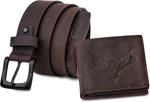 Urban Forest Andrew Brown/Tan Formal Reversible Leather Belt for Men on Amazon.ae - Price Tracker
