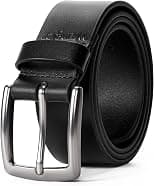 Wrangler Men's Leather Belt, 38mm Casual Belt for Jeans, Gift for Men - Best Deal Finder