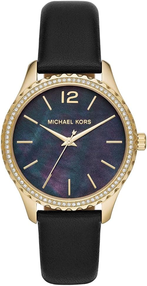 Michael Kors Women's Layton Three-Hand, Gold-Tone Stainless Steel Watch, MK2911 on Amazon.ae - Price Tracker