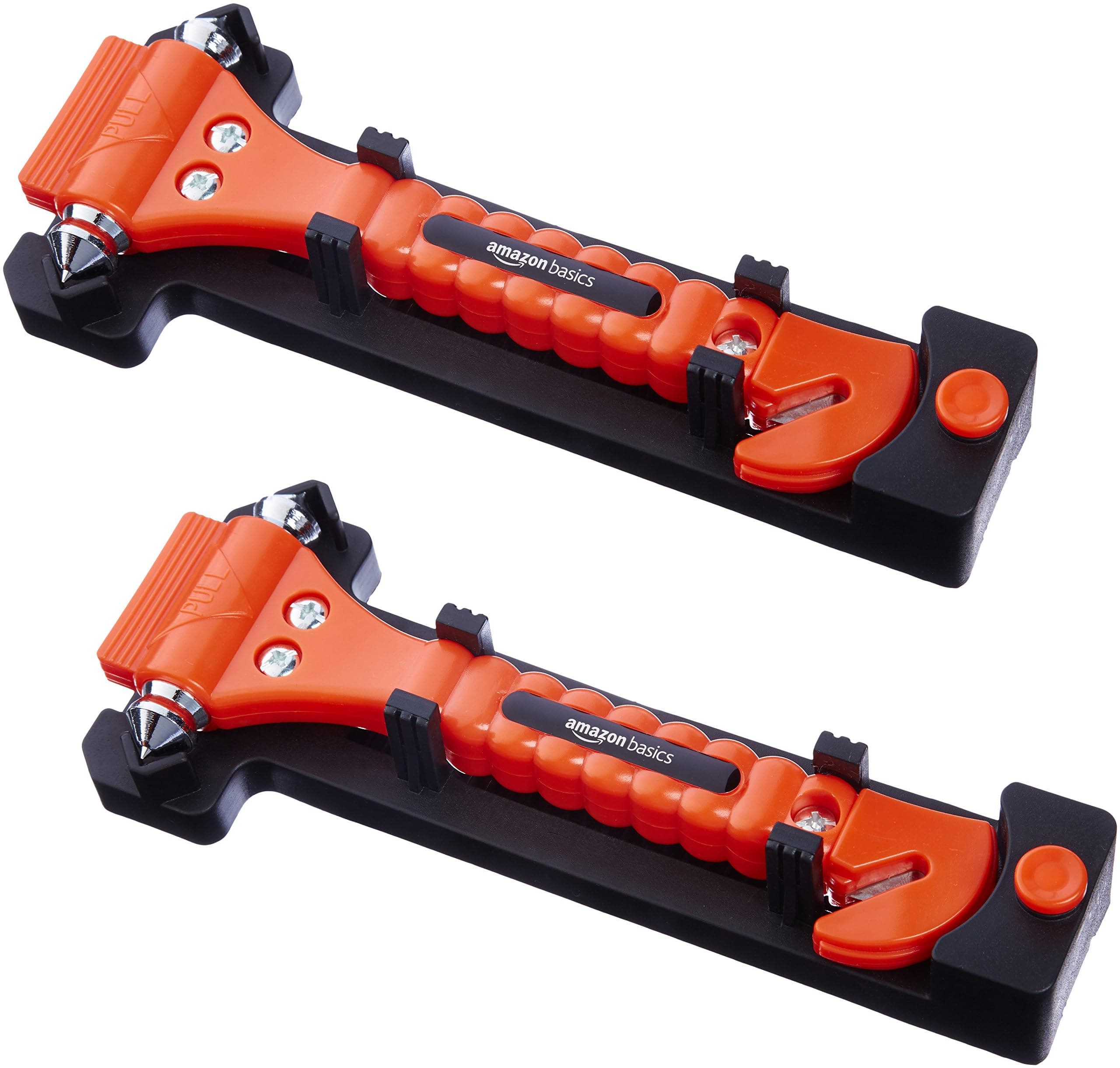 Amazon Basics Emergency Seat Belt Cutter and Window Hammer - 2-Pack on Amazon.ae - Price Tracker