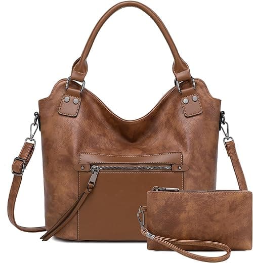 Hobo Bags for Women Handbags Ladies Boho Shoulder Bag Designer Purses Vegan Leather Crossbody Bag for Women on Amazon.ae - Price Tracker