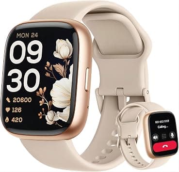 LODIMEKE Smart Watch, Alexa Built-in, Answer/Make Calls 44mm Smartwatch Women Men, 1.83" Sports Watch IP68 Waterproof, Heart Rate SpO2 Sleep Stress Monitor, Step Counter Watch for Android & iOS Phone on Amazon - Best Deal Finder