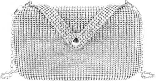 Reberomantic womens Lattice Pattern Metal Evening Clutch Purse evening handbag on Amazon.ae - Price Tracker