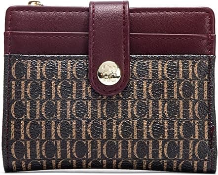 CHCH Women's Wallets - Elegant Card Holder with Multiple Compartments - Small and Compact Purse - Unique Design Wallet with Coin Holder - Original Gift (Coffee) on Amazon.ae - Price Tracker