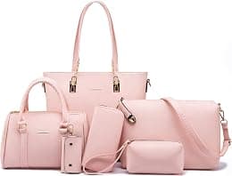 2E-youth womens Purses and Handbags Set tote handbag satchel shoulder bag purse - Best Deal Finder