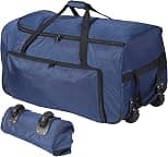 REDCAMP 85L/120L/140L Foldable Duffle Bag with Wheels, Large Travel Duffel Bag - Best Deal Finder